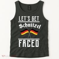 Let's Get Schnitzel Faced Tank Top thumb 2