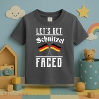 Let's Get Schnitzel Faced Toddler T-Shirt thumb 3