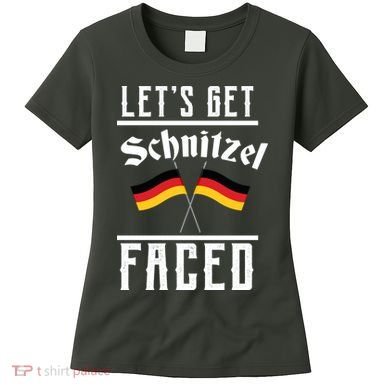 Let's Get Schnitzel Faced Women's T-Shirt