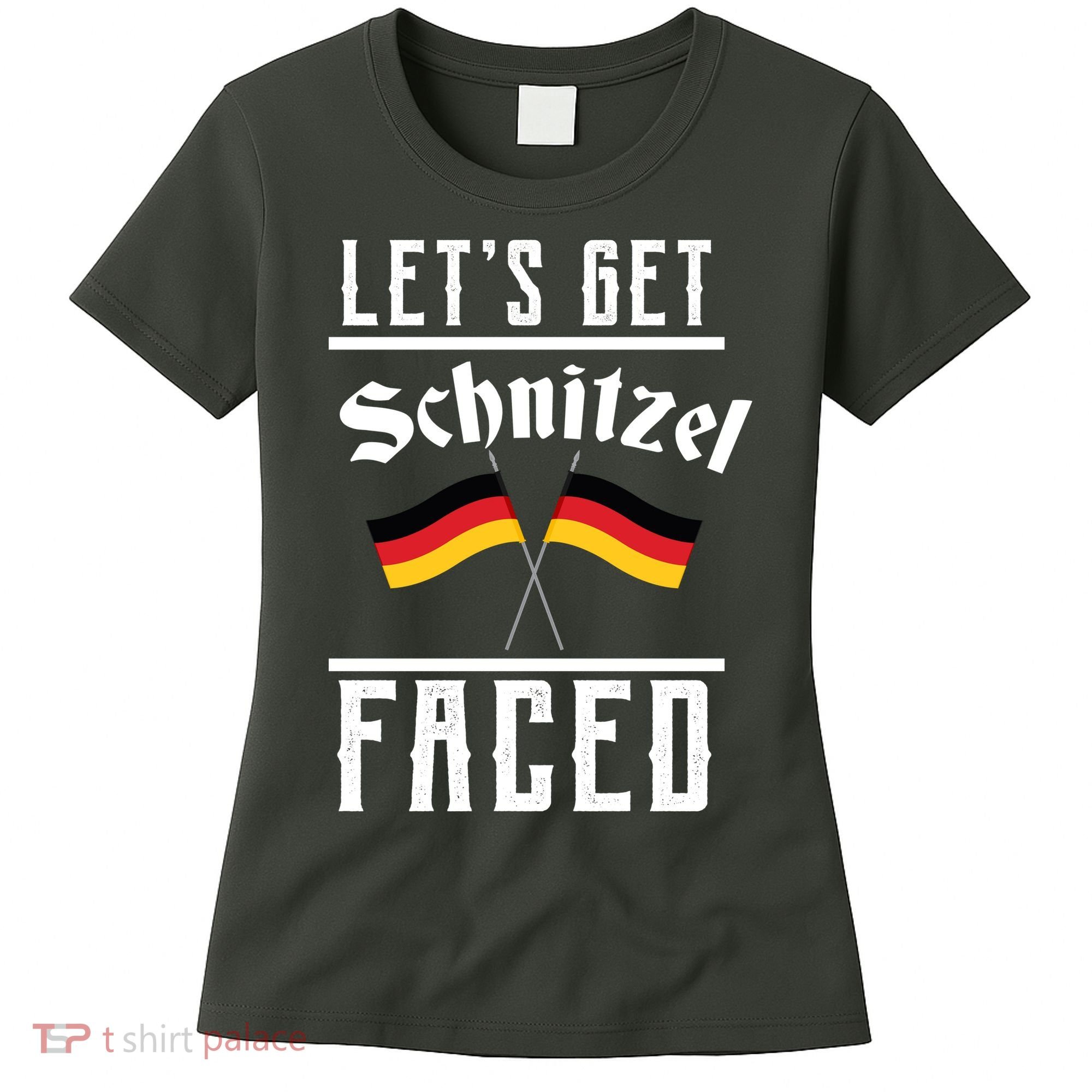 Let's Get Schnitzel Faced Women's T-Shirt