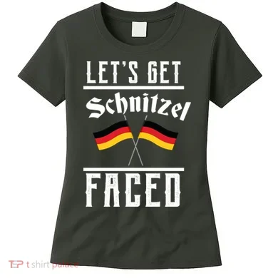 Let's Get Schnitzel Faced Women's T-Shirt