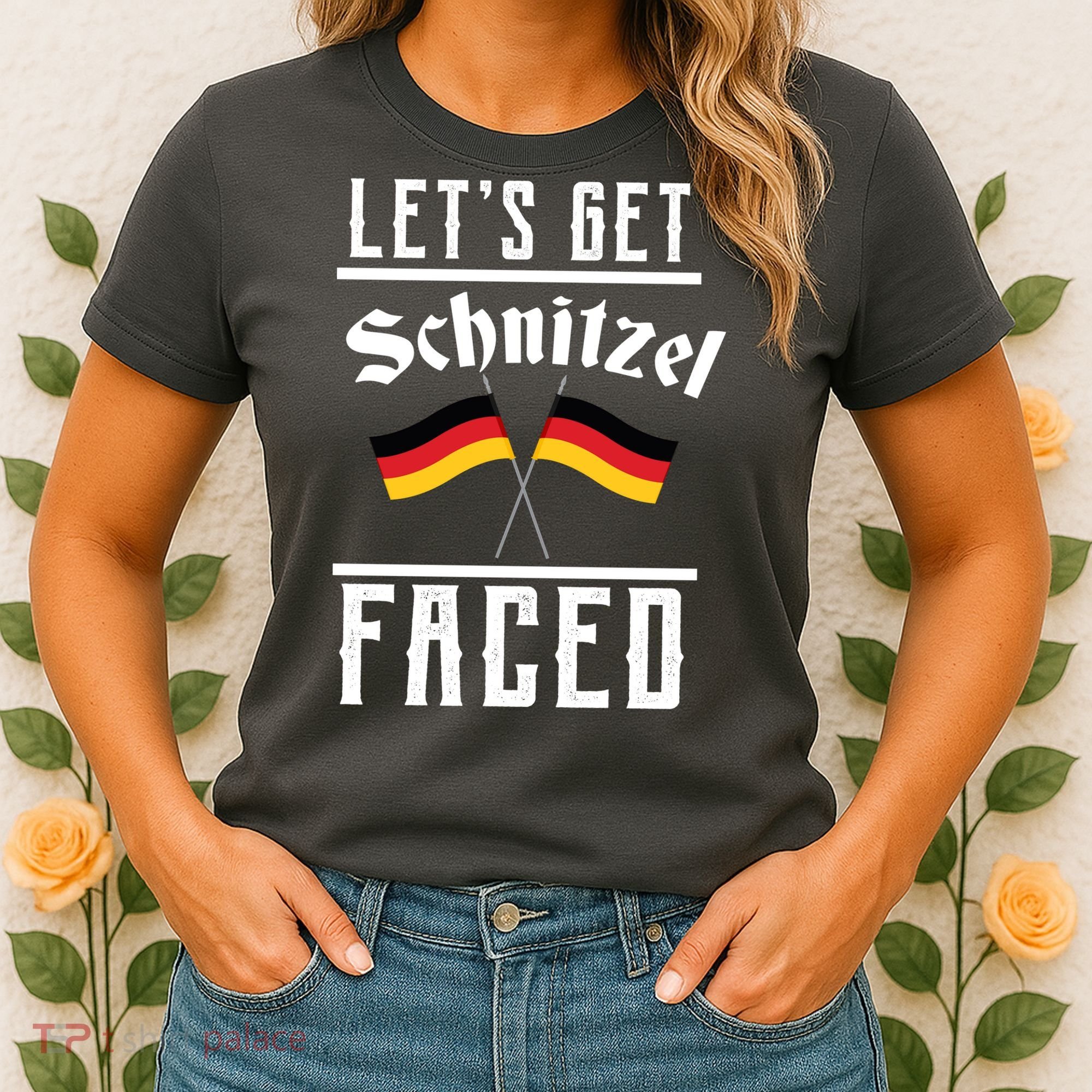 Let's Get Schnitzel Faced Women's T-Shirt