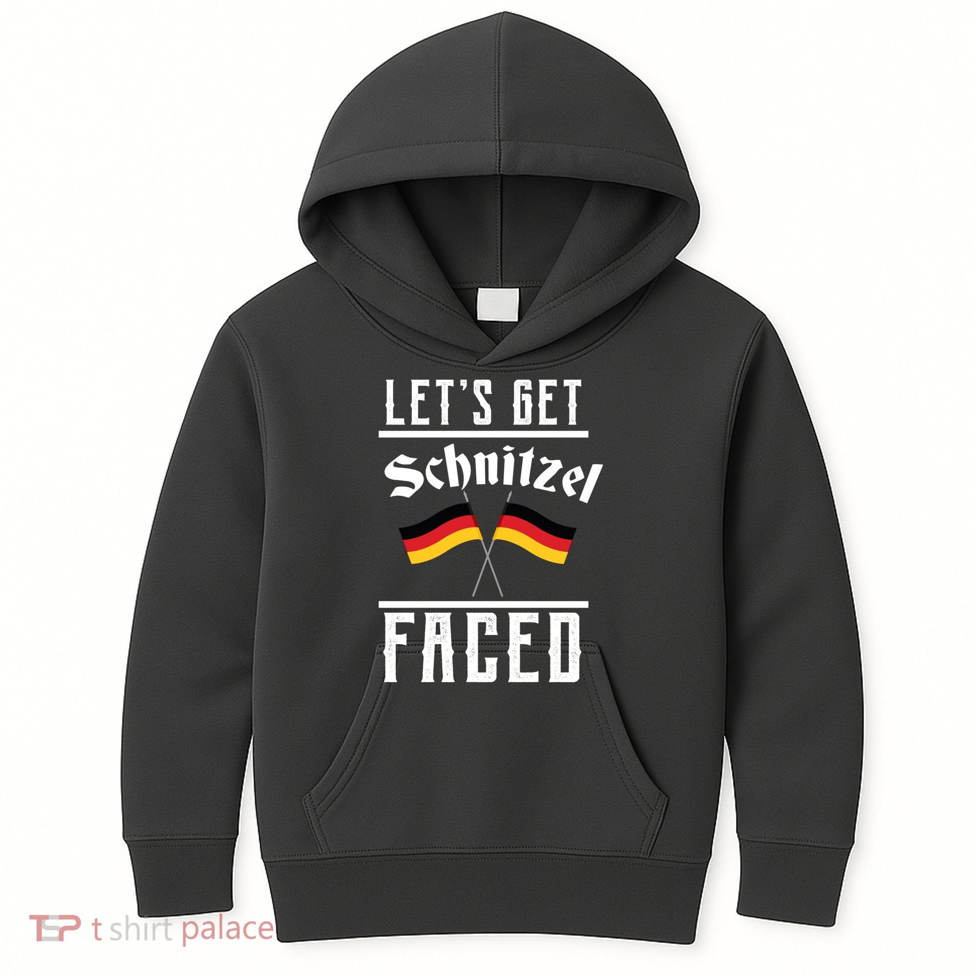 Let's Get Schnitzel Faced Kids Hoodie