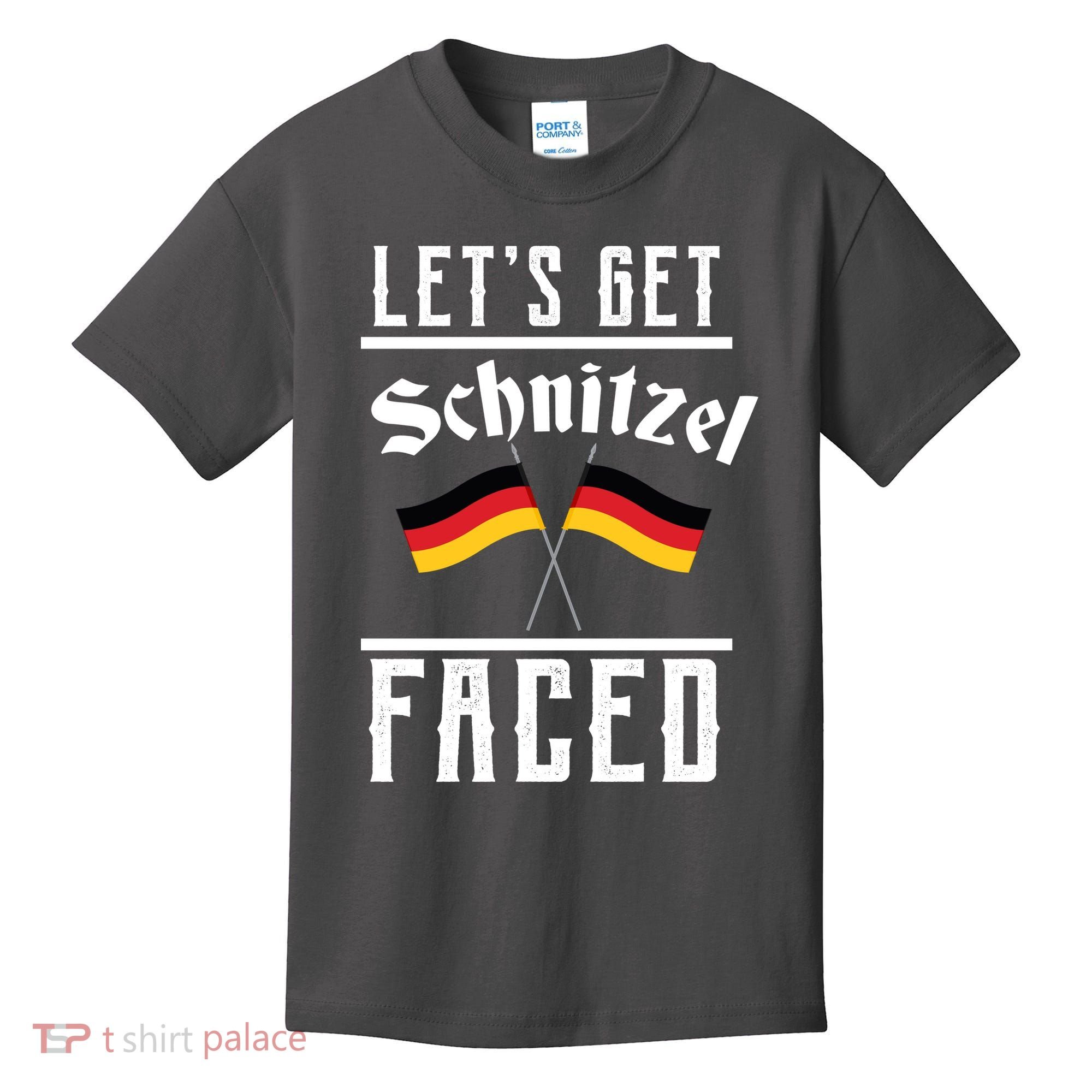 Let's Get Schnitzel Faced Kids T-Shirt