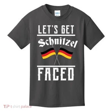 Let's Get Schnitzel Faced Kids T-Shirt