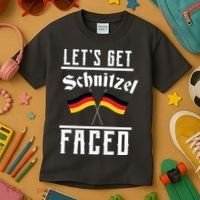 Let's Get Schnitzel Faced Kids T-Shirt thumb 3