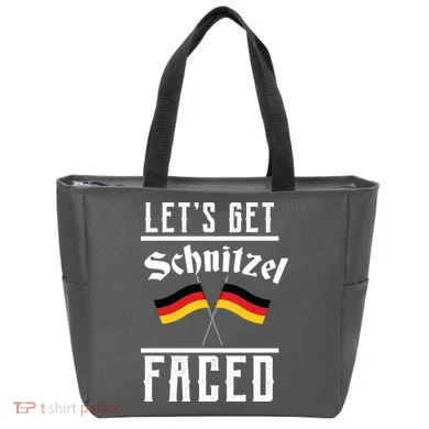 Let's Get Schnitzel Faced Tote Bag