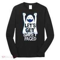 Let's Get Sheet Faced Long Sleeve Shirt thumb 0