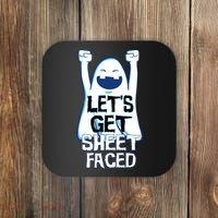 Let's Get Sheet Faced Coaster thumb 0