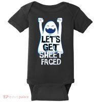 Let's Get Sheet Faced Baby Bodysuit thumb 0