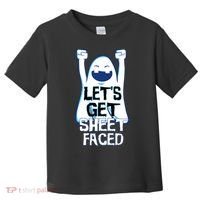 Let's Get Sheet Faced Toddler T-Shirt thumb 0