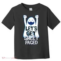 Let's Get Sheet Faced Toddler T-Shirt thumb 0