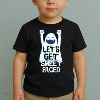 Let's Get Sheet Faced Toddler T-Shirt thumb 2
