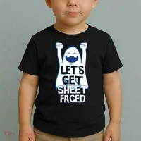 Let's Get Sheet Faced Toddler T-Shirt thumb 2