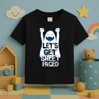 Let's Get Sheet Faced Toddler T-Shirt thumb 3