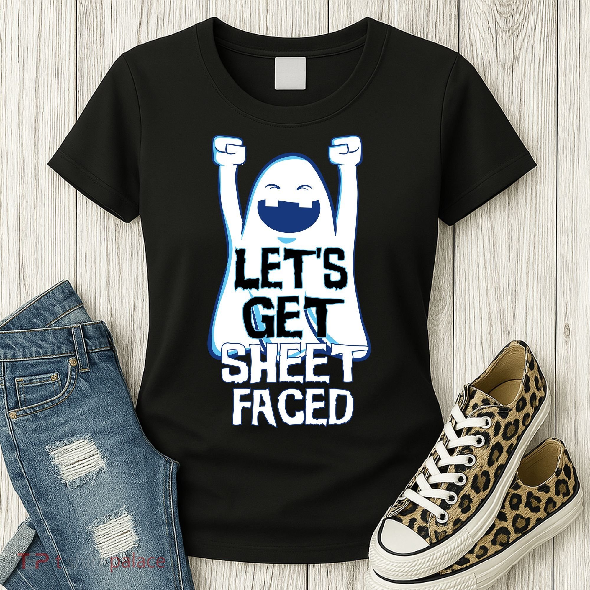 Let's Get Sheet Faced Women's T-Shirt