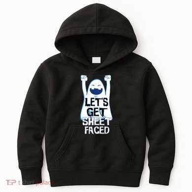 Let's Get Sheet Faced Kids Hoodie