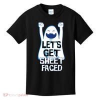 Let's Get Sheet Faced Kids T-Shirt thumb 0