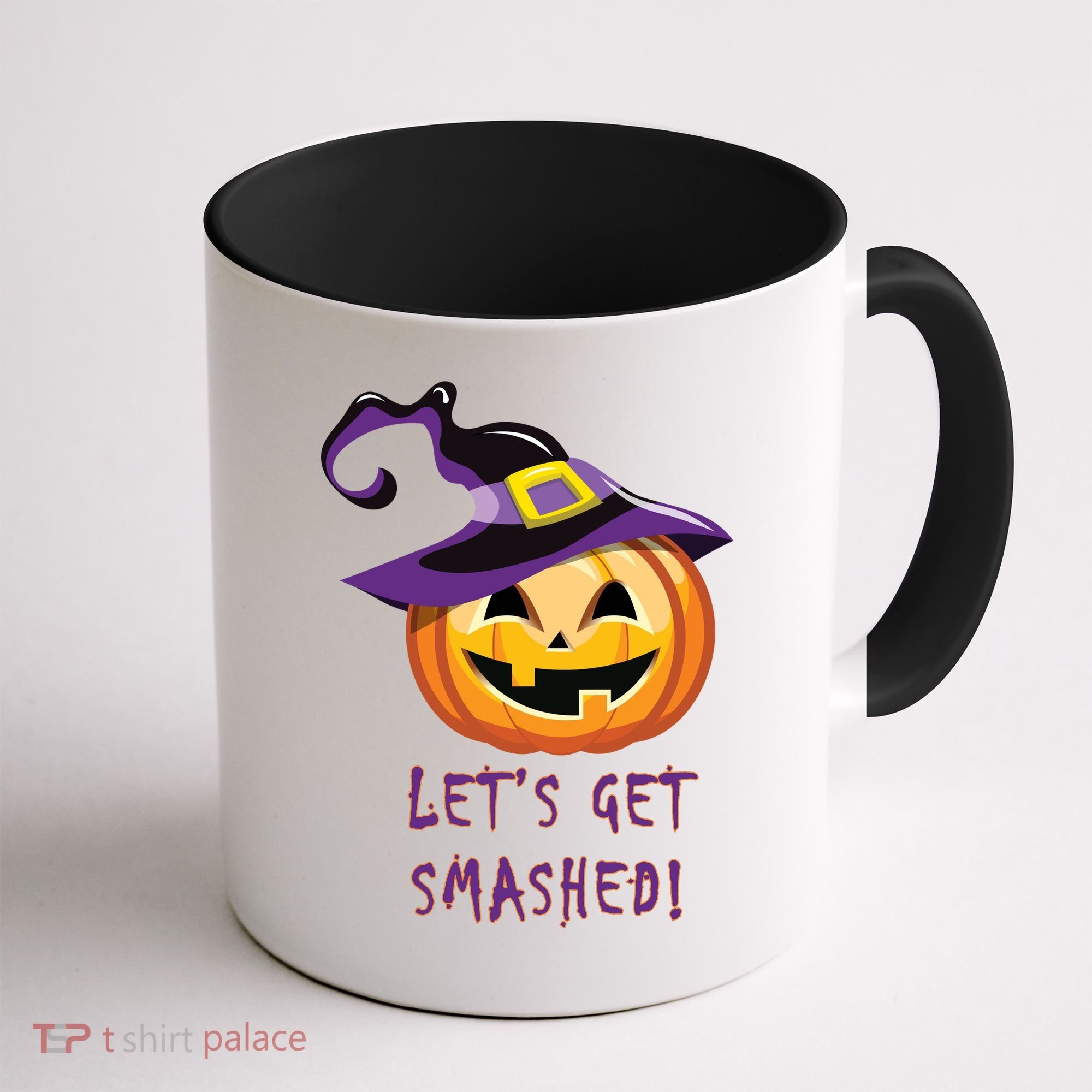 Let's Get Smashed Funny Halloween Coffee Mug