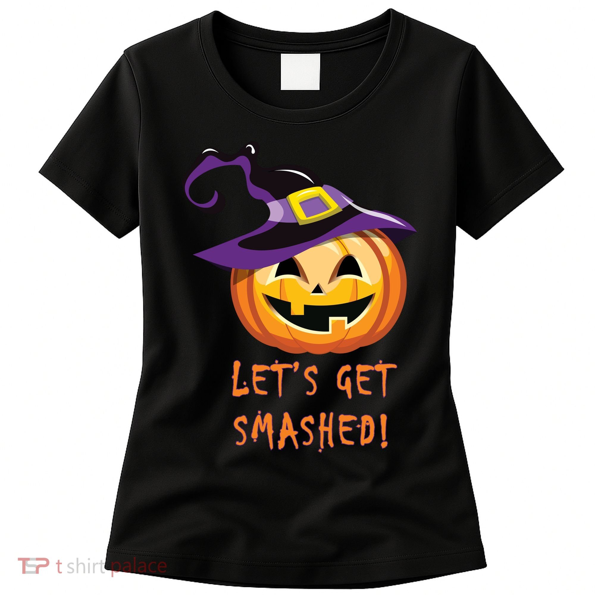 Let's Get Smashed Funny Halloween Women's T-Shirt