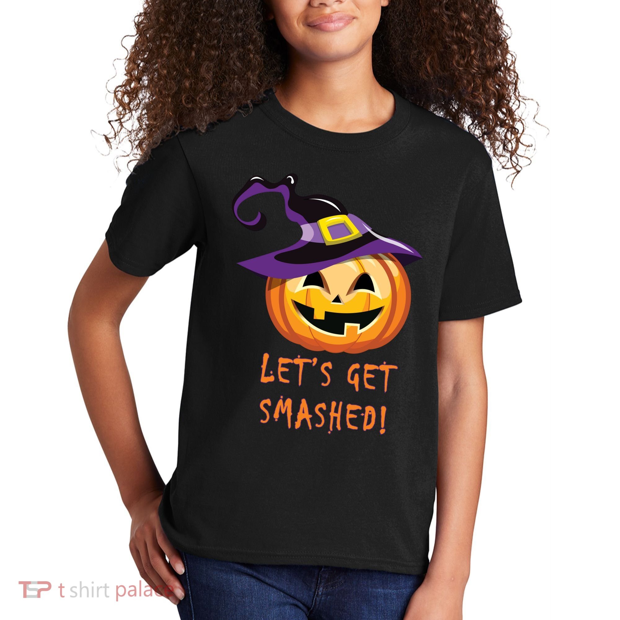 Let's Get Smashed Funny Halloween Kids T-Shirt