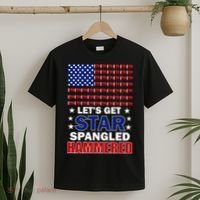 Let's Get Star Spangled Hammered T-Shirt thumb 2