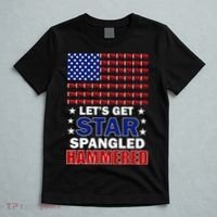 Let's Get Star Spangled Hammered T-Shirt thumb 5