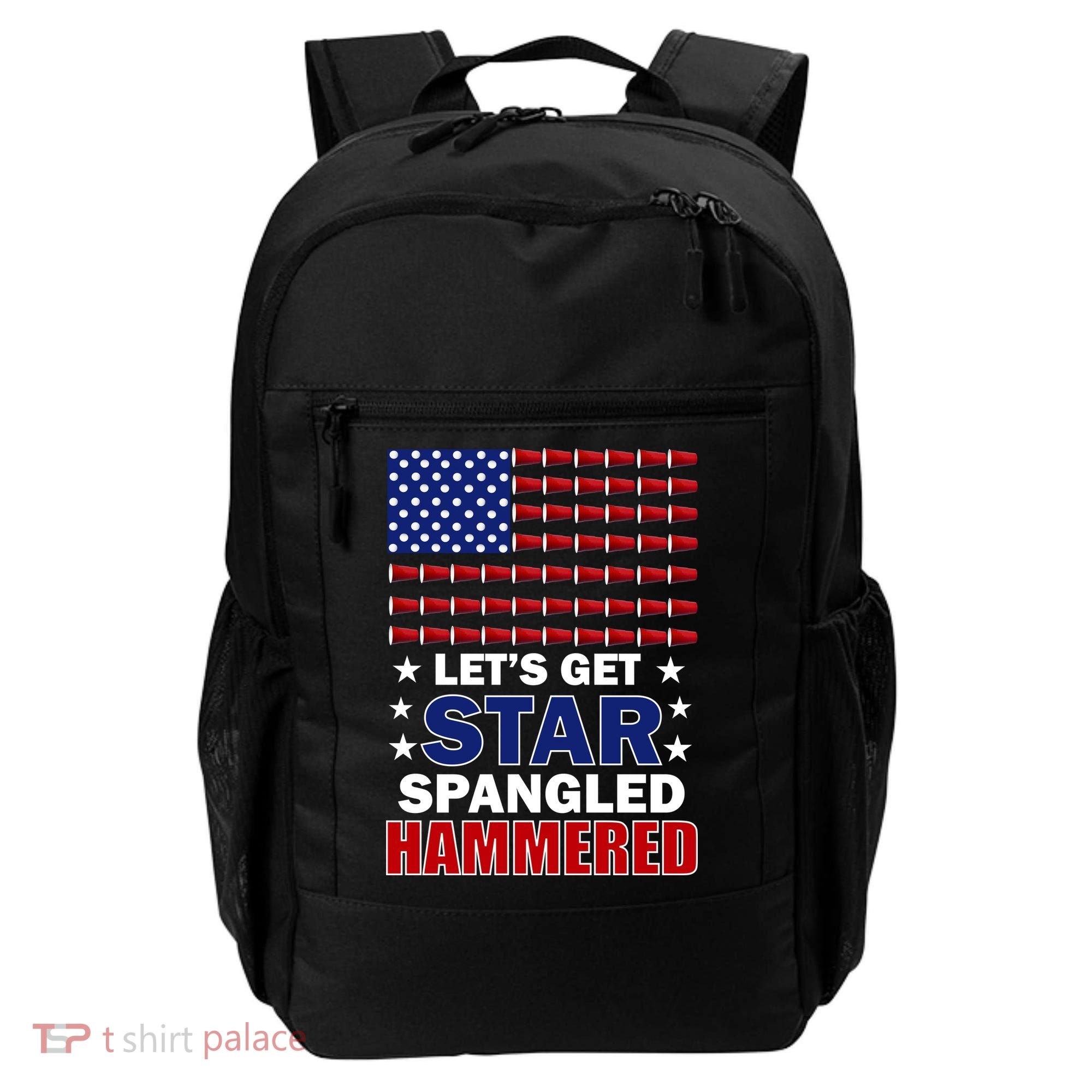 Let's Get Star Spangled Hammered Backpack