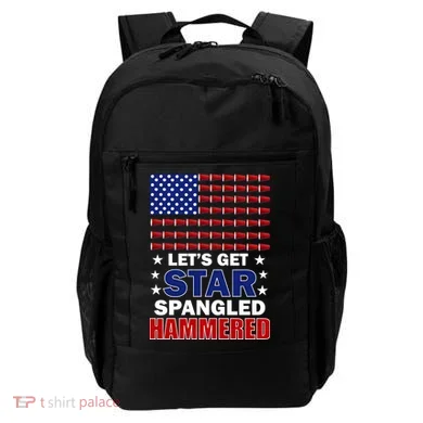 Let's Get Star Spangled Hammered Backpack