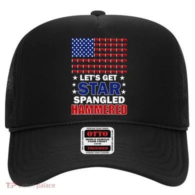 Let's Get Star Spangled Hammered Hat