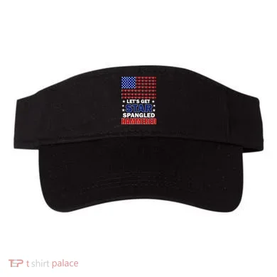 Let's Get Star Spangled Hammered Visor