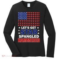 Let's Get Star Spangled Hammered Women's Long Sleeve Shirt thumb 0