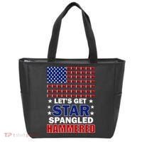 Let's Get Star Spangled Hammered Tote Bag thumb 0