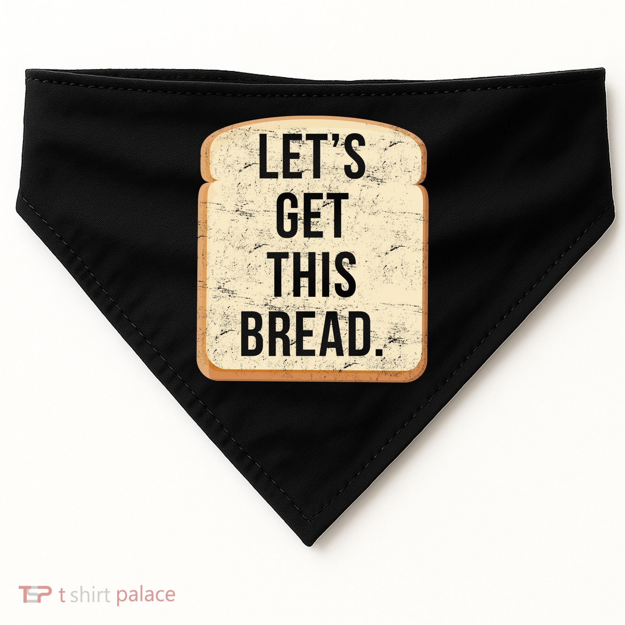 Let's Get This Bread USA-Made Doggie Bandana
