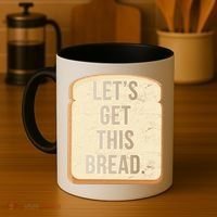 Let's Get This Bread Coffee Mug thumb 4