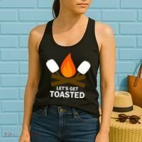 Lets Get Toasted Women's Tank Top thumb 2