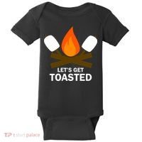 Lets Get Toasted Baby Bodysuit thumb 0
