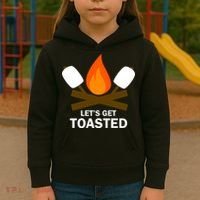 Lets Get Toasted Kids Hoodie thumb 3