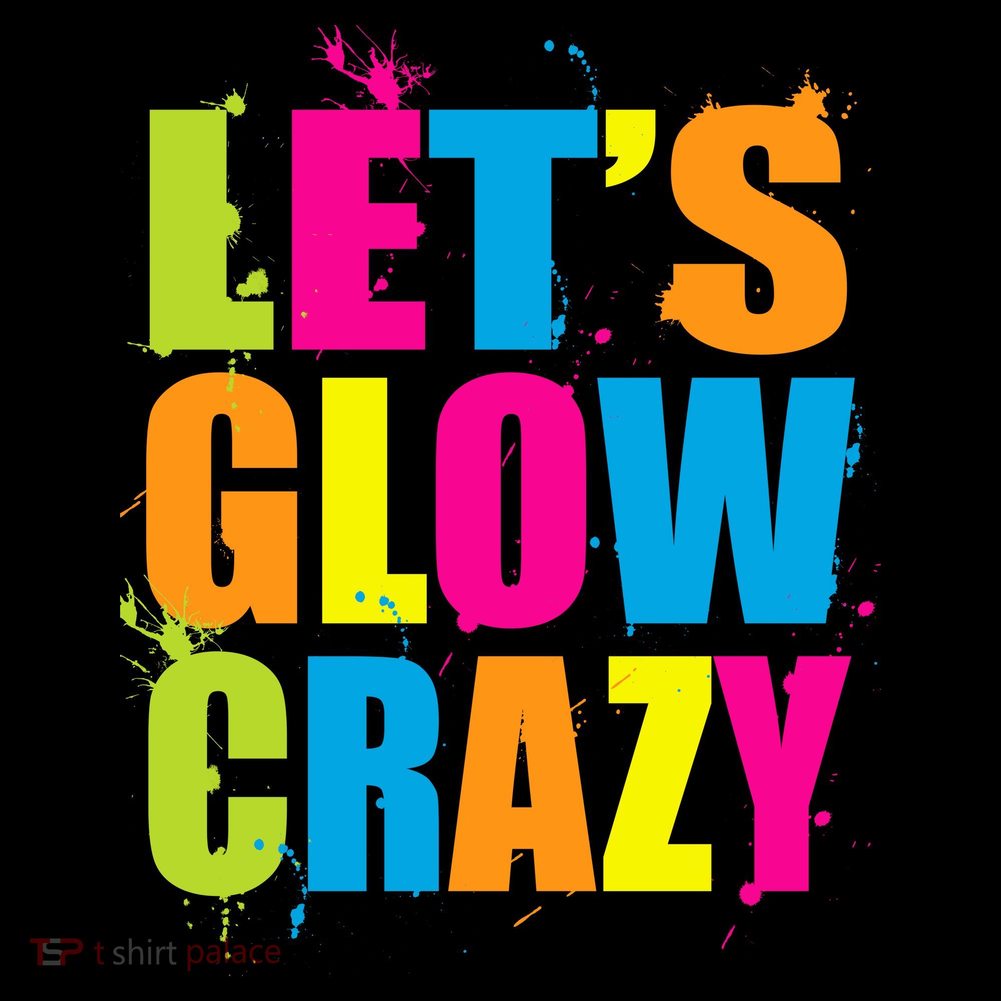 Let's Glow Crazy Polo