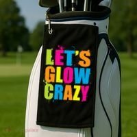 Let's Glow Crazy Golf Towel thumb 2
