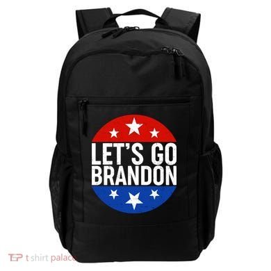Lets Go Brandon Emblem FJB Chant Backpack