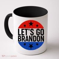 Lets Go Brandon Emblem FJB Chant Coffee Mug thumb 0