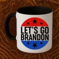 Lets Go Brandon Emblem FJB Chant Coffee Mug thumb 2