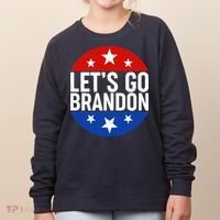 Lets Go Brandon Emblem FJB Chant Women's Sweatshirt thumb 0