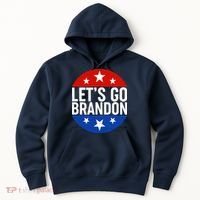Lets Go Brandon Emblem FJB Chant Hoodie thumb 0