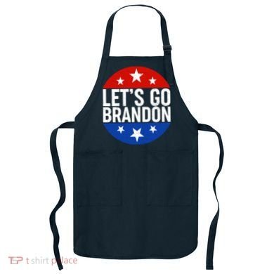 Lets Go Brandon Emblem FJB Chant Apron
