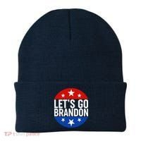 Lets Go Brandon Emblem FJB Chant Beanie thumb 0
