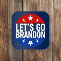 Lets Go Brandon Emblem FJB Chant Coaster thumb 0