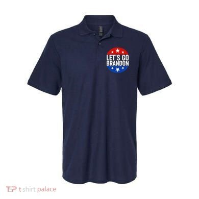 Lets Go Brandon Emblem FJB Chant Polo