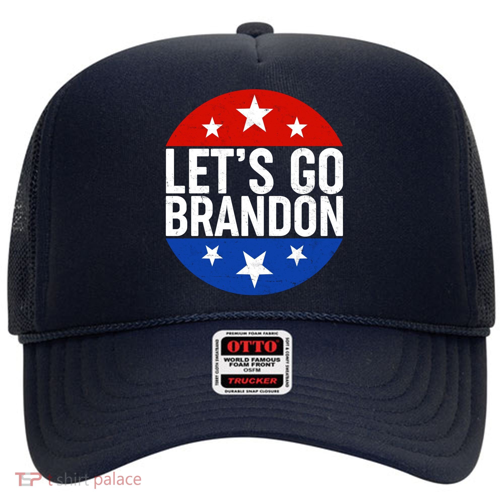 Lets Go Brandon Emblem FJB Chant Hat